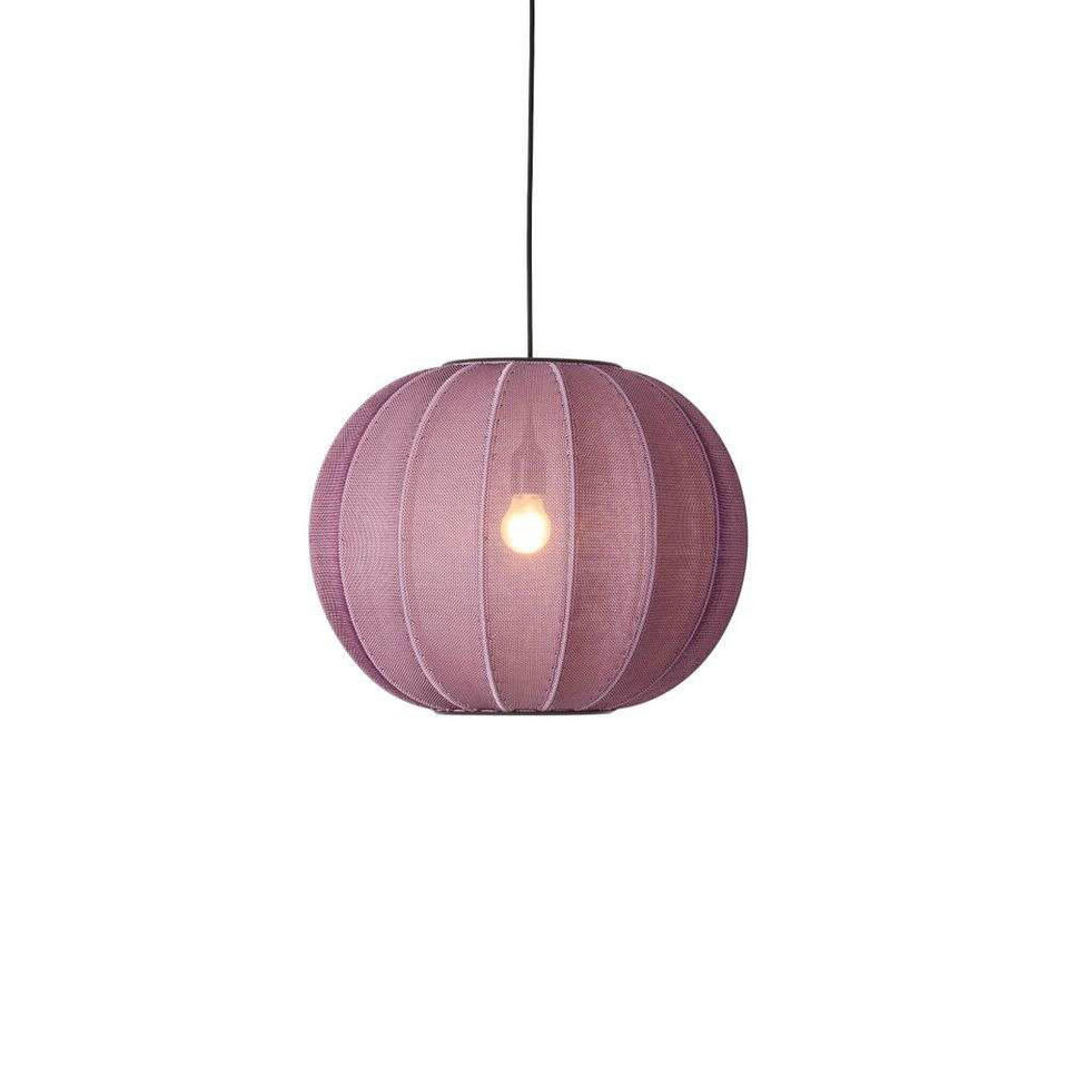 Made By Hand Knit-Wit 45 Round LED Taklampa, violett från Made By Hand