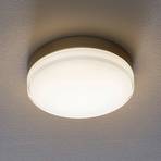 BEGA 12128 LED ceiling light DALI 930 steel 26 cm