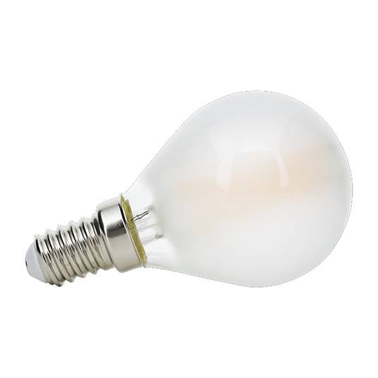 LED-dråpepære E14 4,5W filament, 2 700 K, dimbar