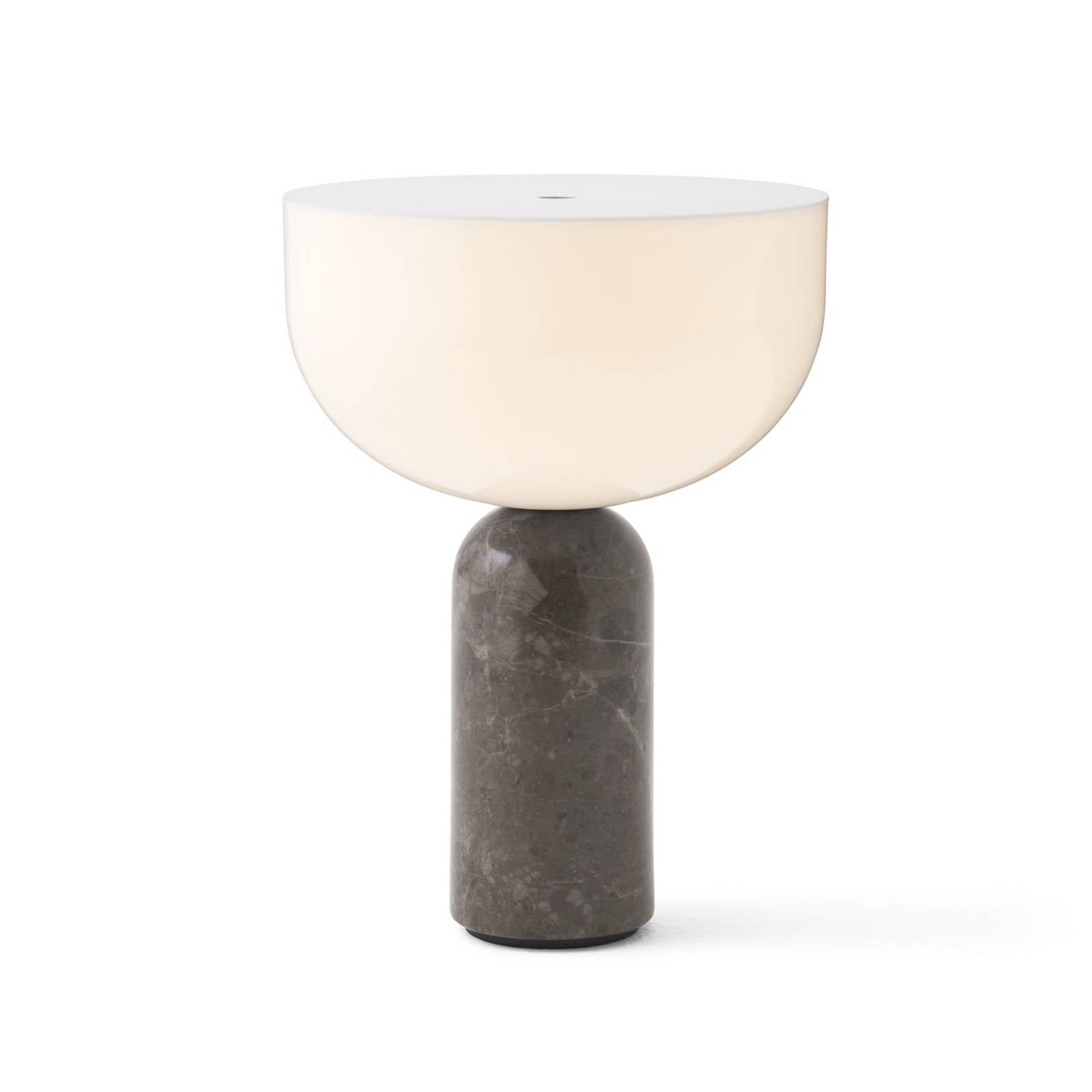 New Works Kizu Akku-Tischleuchte Gris du Marais