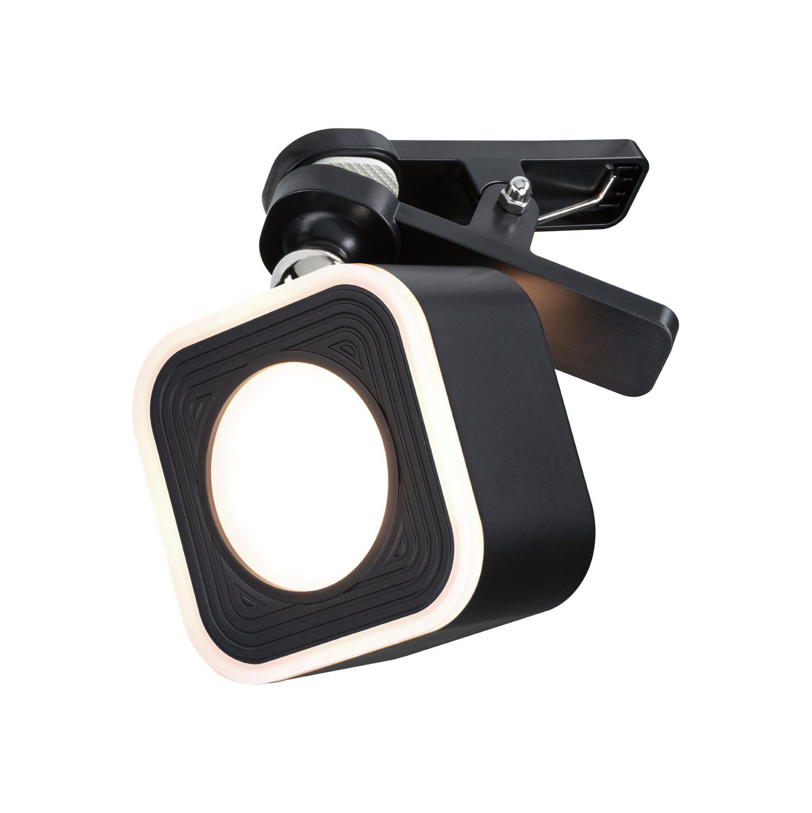 Lampa de masă cu baterie LED Paulmann Varia, negru, 37 cm dimabil CCT