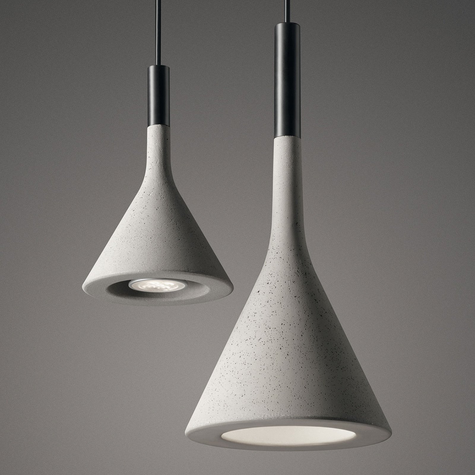 Aplomb Pendel Mini Grey - Foscarini