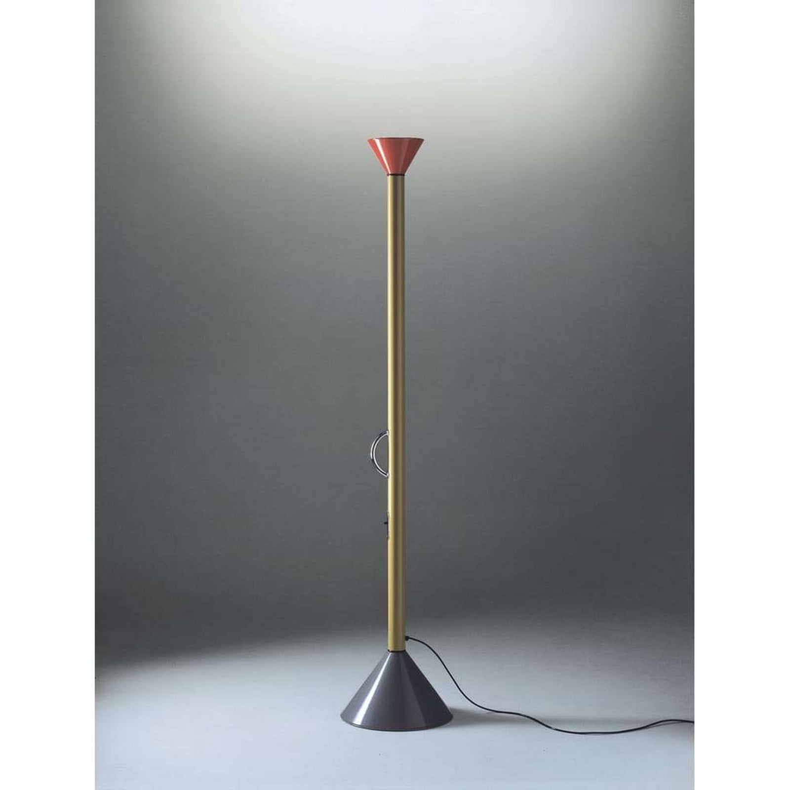 Callimaco Golvlampa LED Gold Artemide - Vardagsrum - Aluminium
