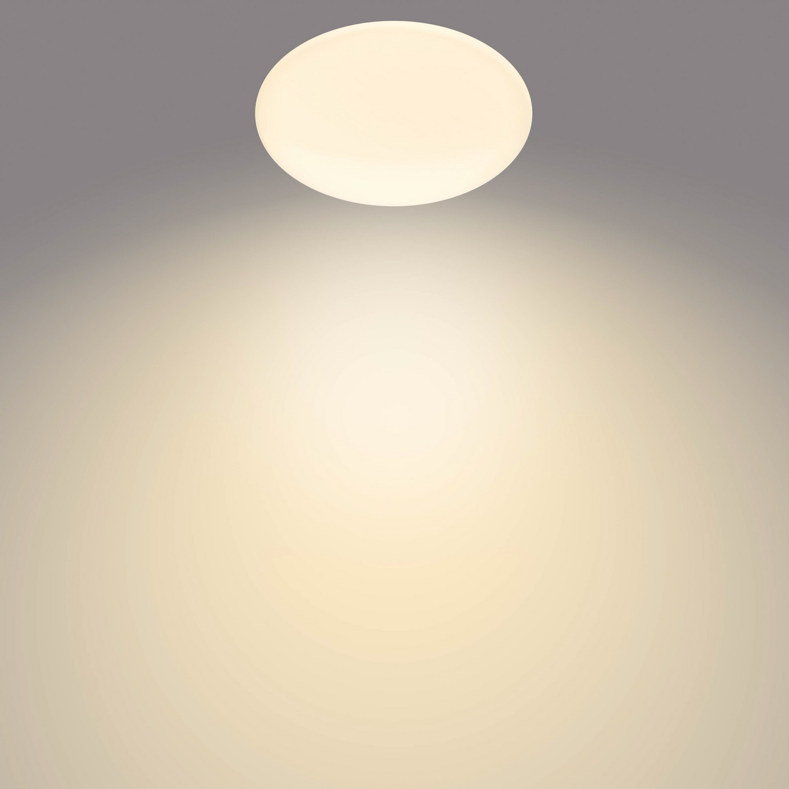 Philips Moire plafonieră LED rotundă 4.000 K alb - Camera de zi / sufragerie - Metal