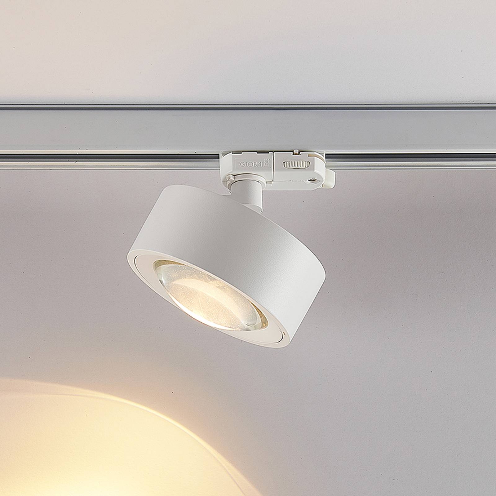 Molto Luce LED 3-faset skinnespot Mag hvit 827