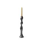 ferm LIVING Candlestick Gale, black, 37.5 cm, aluminium