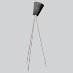 Oslo Wood Lampadaire Acier/Noir - Northern