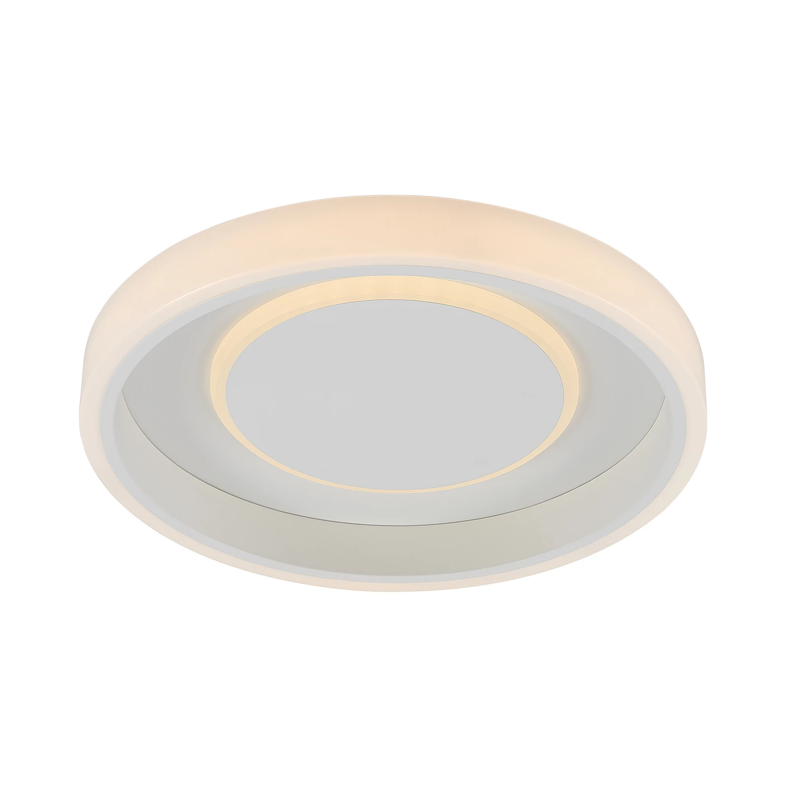Lindby LED stropné svietidlo Wikani, biele, RGB, CCT, stmievateľné