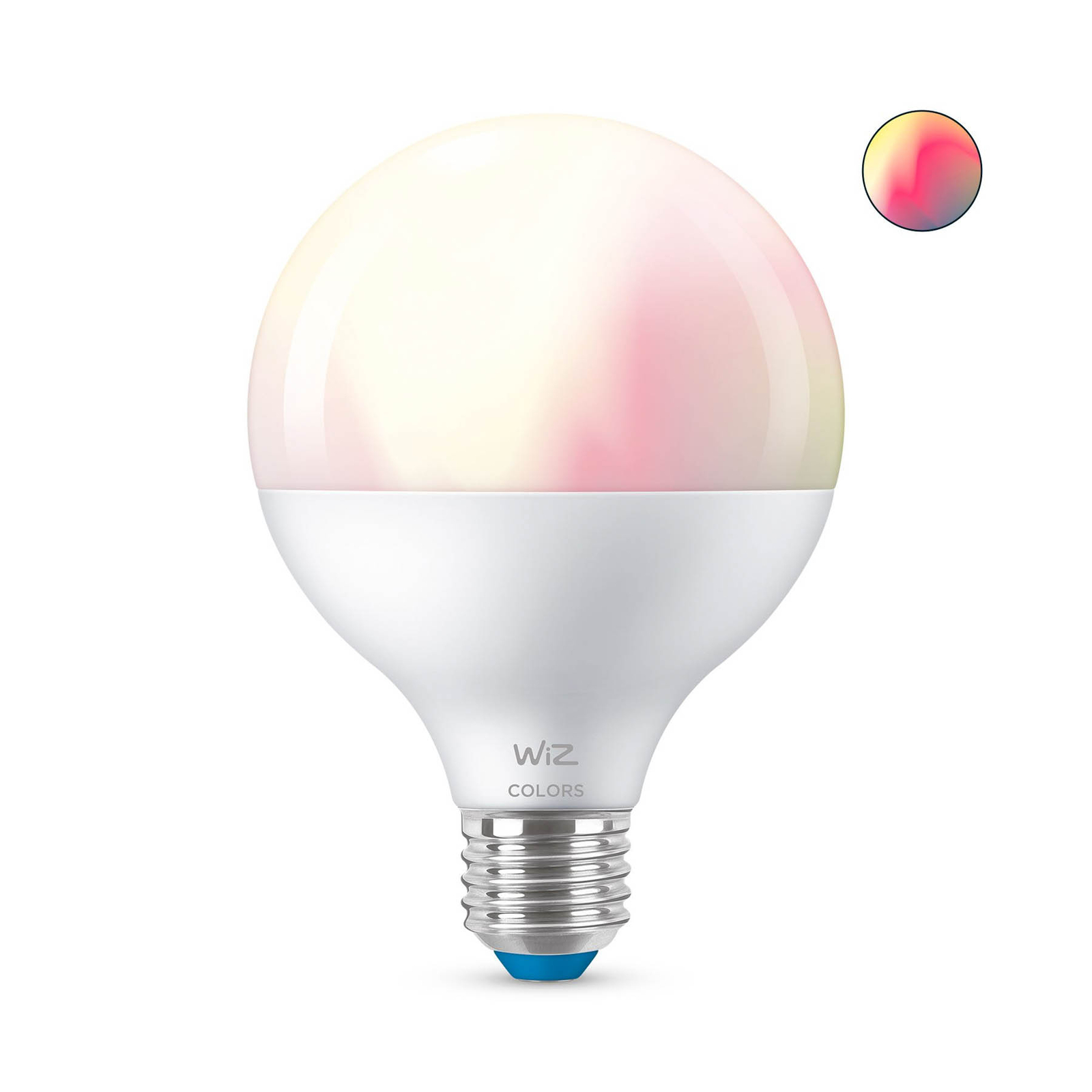 WiZ G95 LED-Lampe E27 11W Globe matt RGB