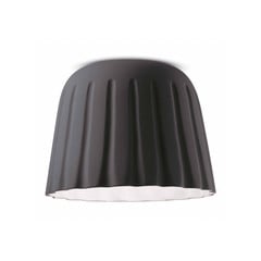 Plafón Madame Gres cerámica 29 cm antracita
