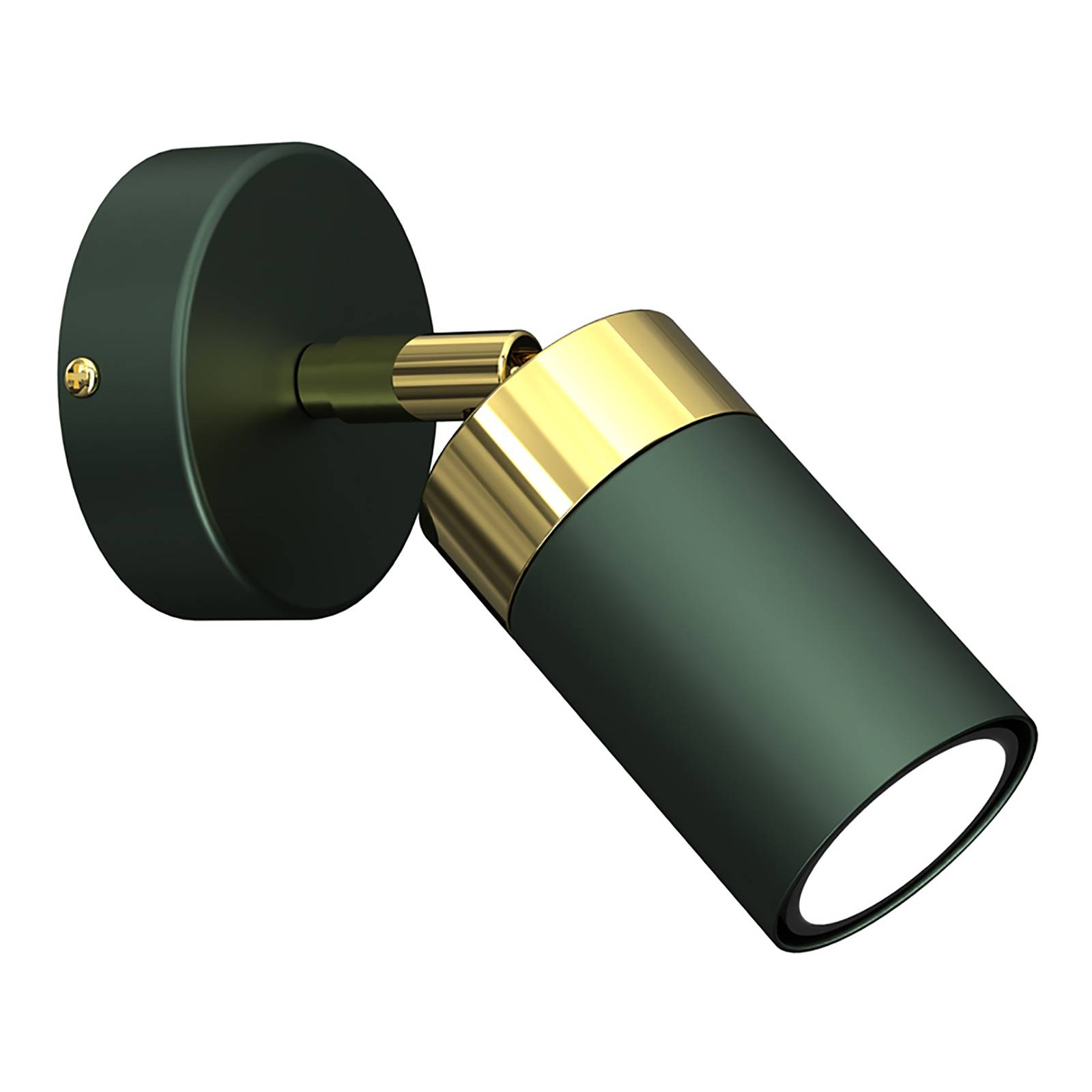 Spotlight till vägg Joker, grön/guld, 1 lampa