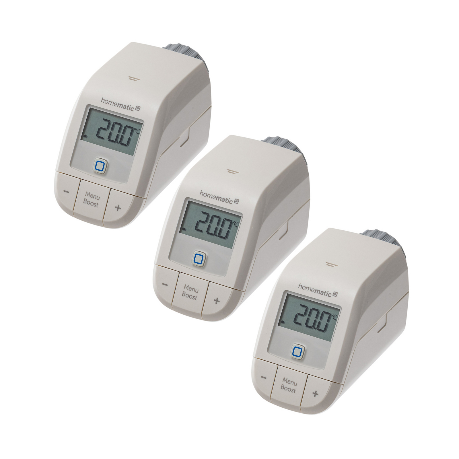 3x Homematic IP thermostat de radiateur basic