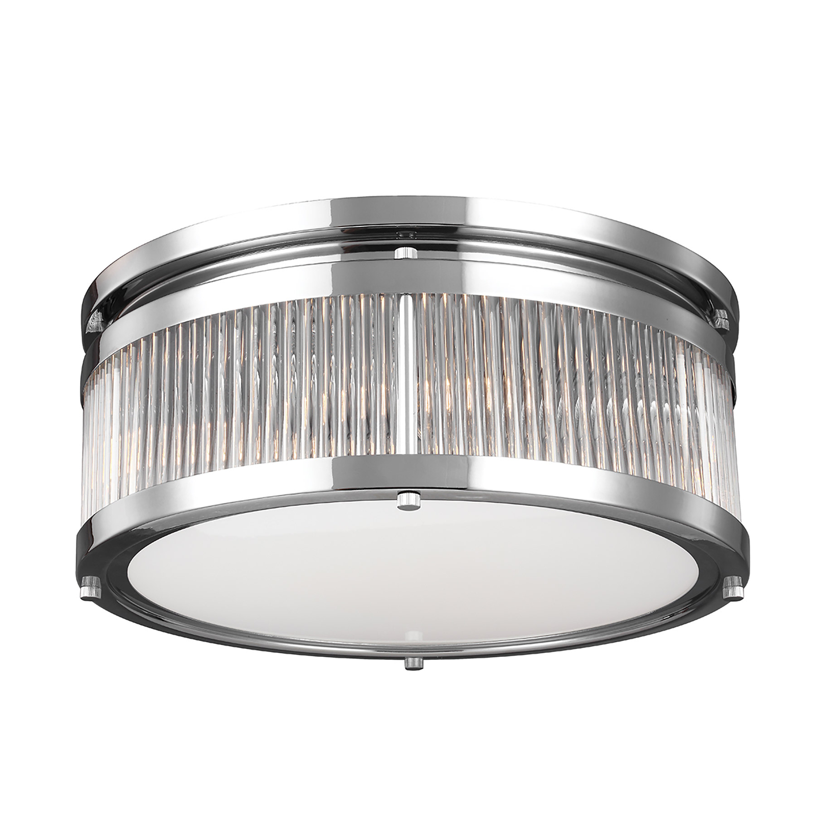 Paulson IP44 LED ceiling light chrome