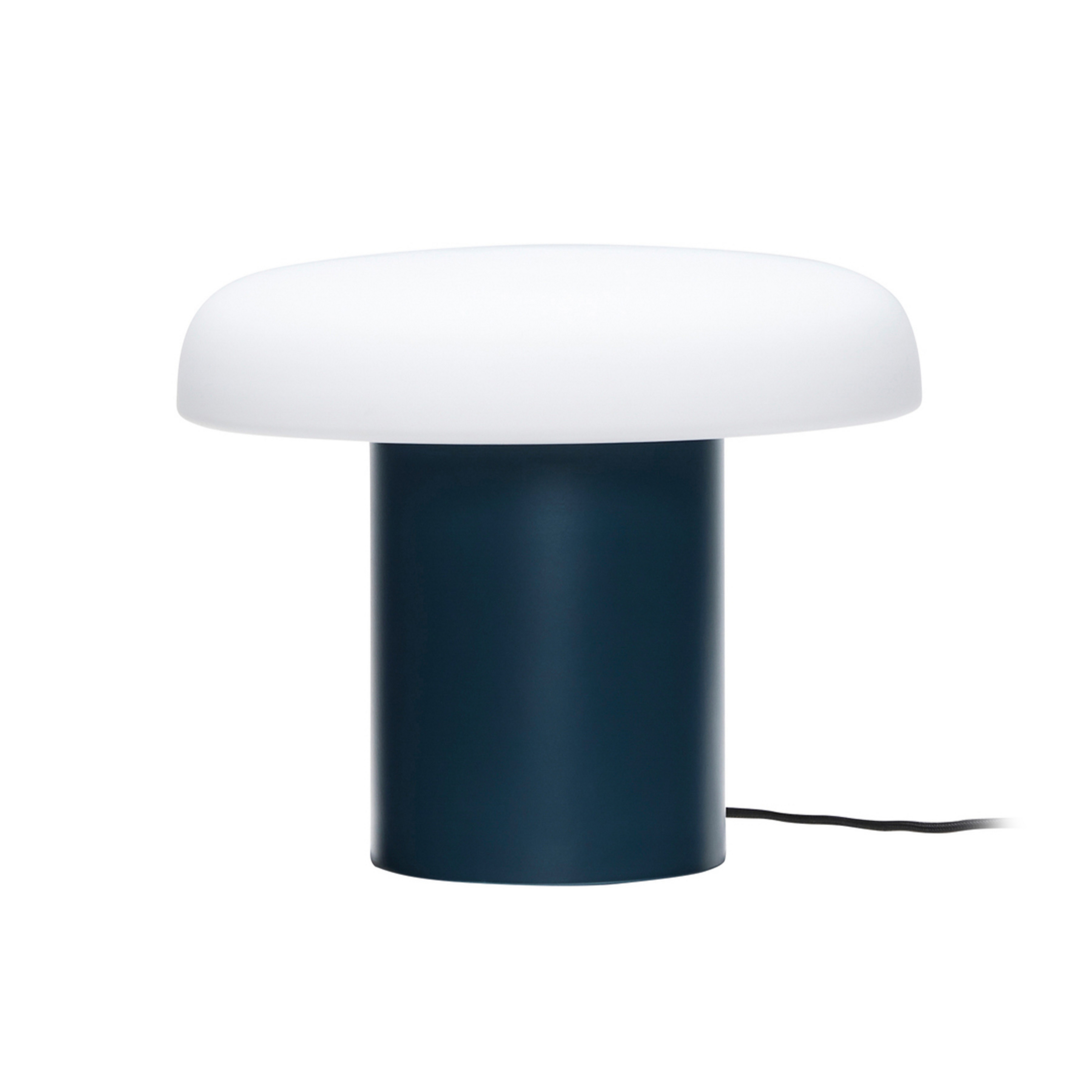 Ateliers Lampe de Table Bleu Foncé/Blanc - Hübsch