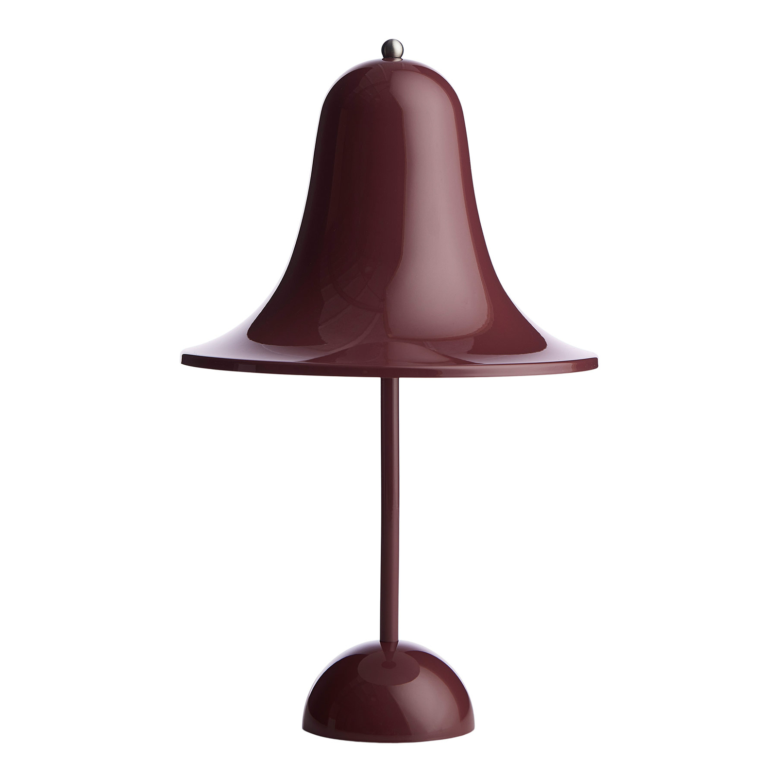 VERPAN Pantop portable LED lampa burgundská