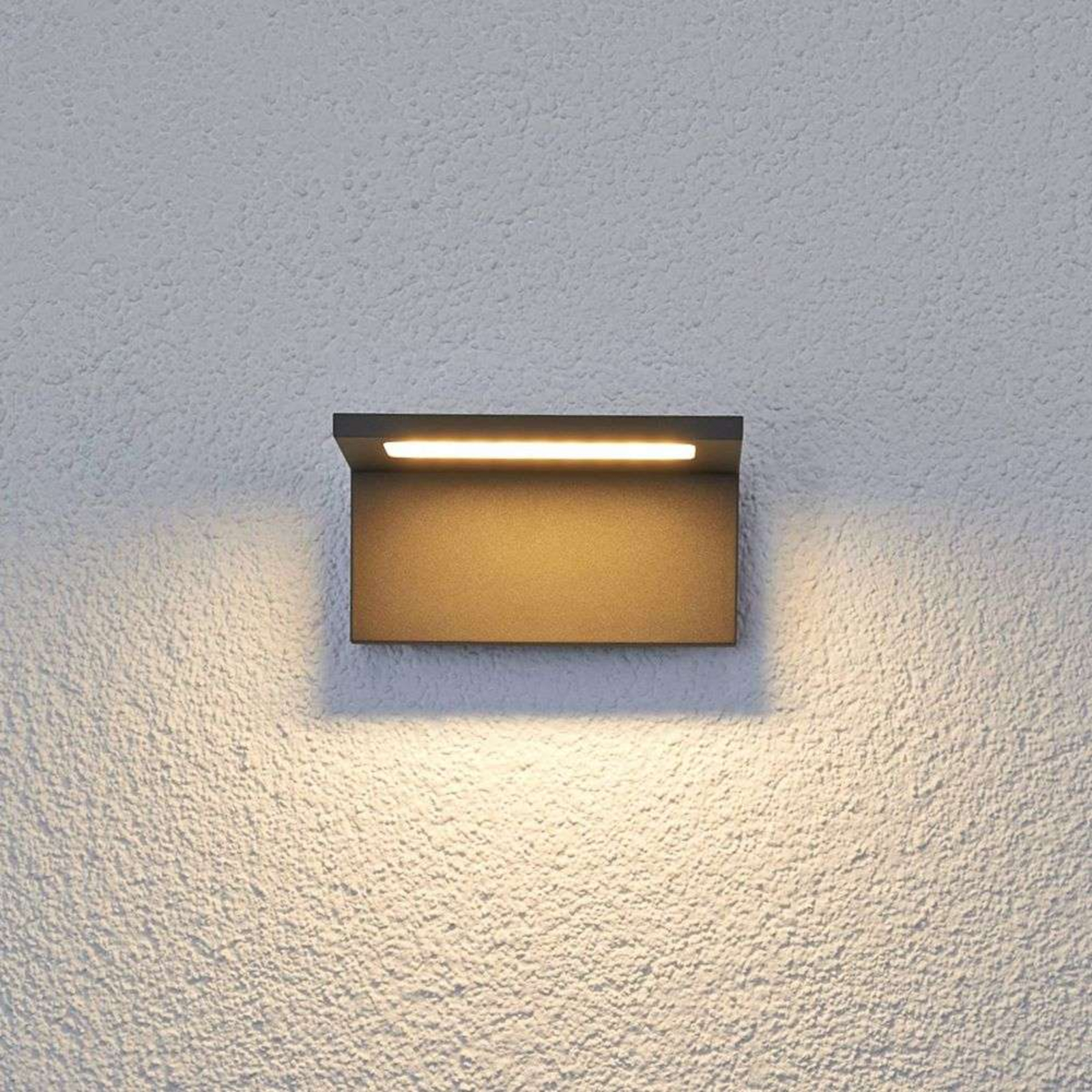 Caner LED Aplica de Exterior Graphite - Lucande