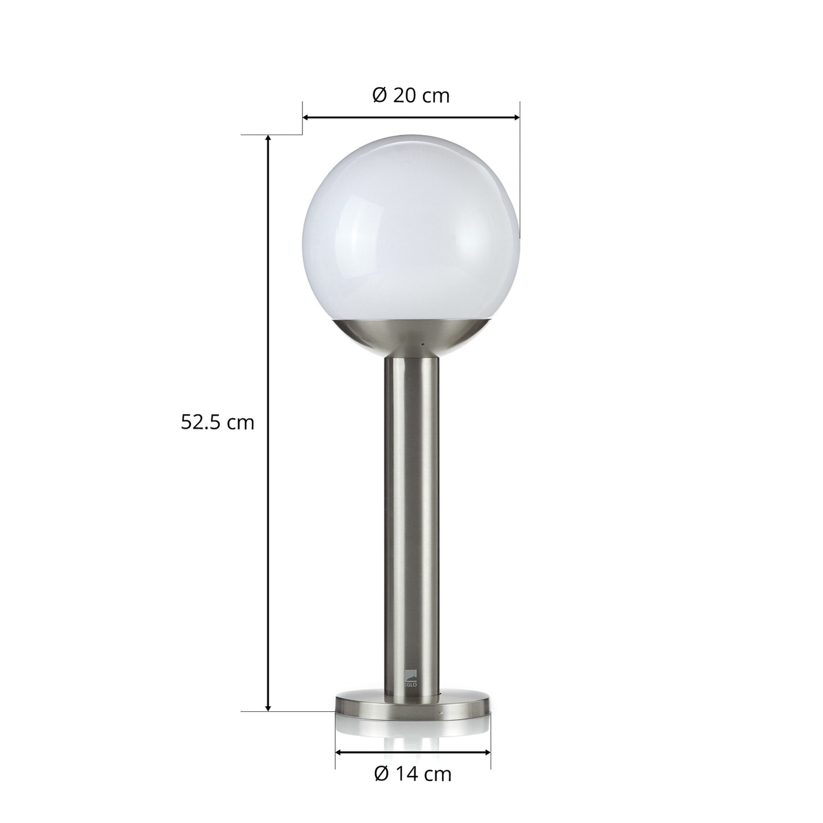 EGLO connect Nisia-C LED sokkellamp