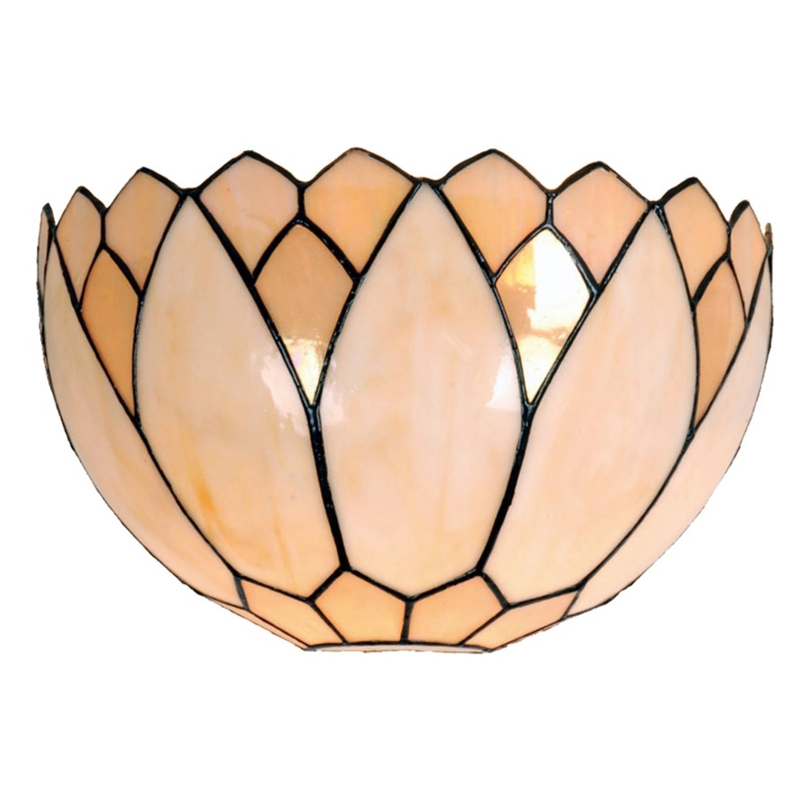 Liliana - wandlamp in Tiffany-stijl