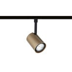 Paulmann URail tirni reflektor Luxe, zlato/črno, Ø 7 cm, GU10