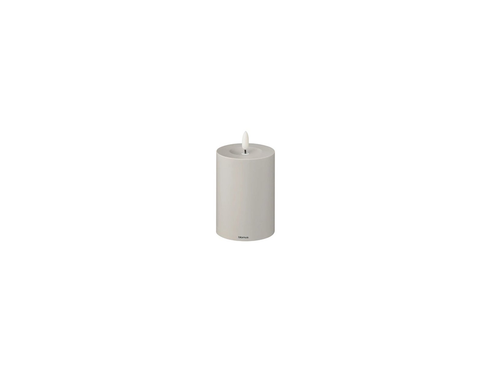 Noca LED Pillar Candle S Mourning Dove - Blomus