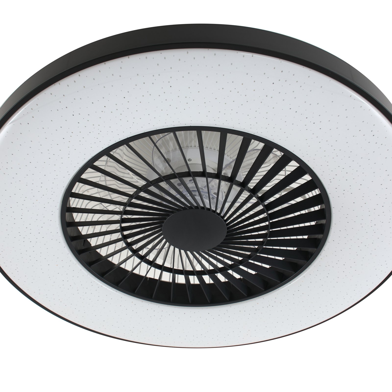 Paavo LED Smart Ceiling Fan Black - Lindby