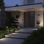 Paulmann Timba pillar light with wood