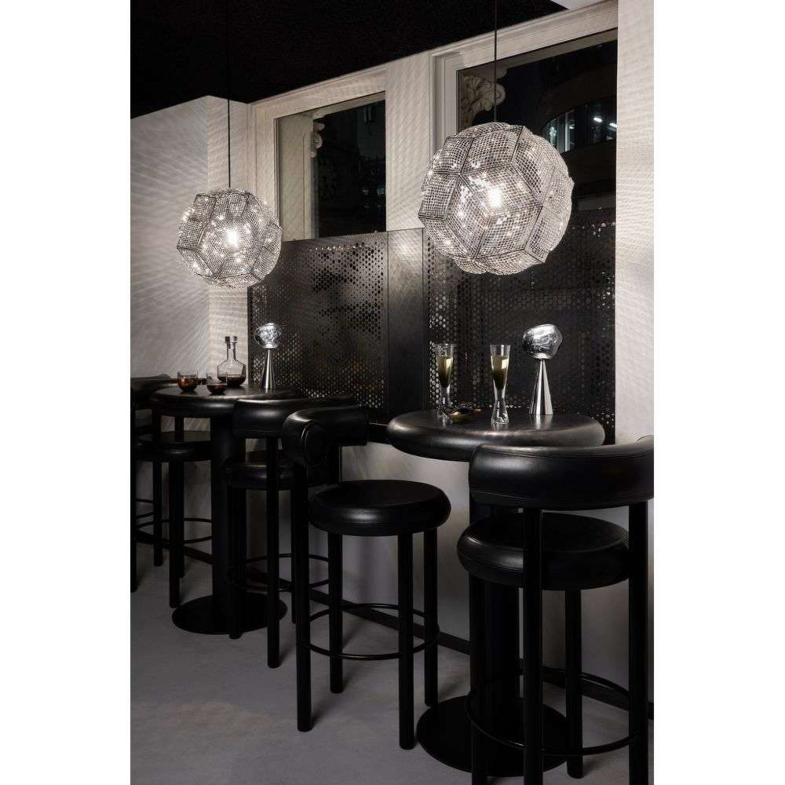 Melt Portable Candeeiro de Mesa Silver - Tom Dixon