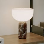 New Works Kizu rechargeable table lamp Rosso Levanto