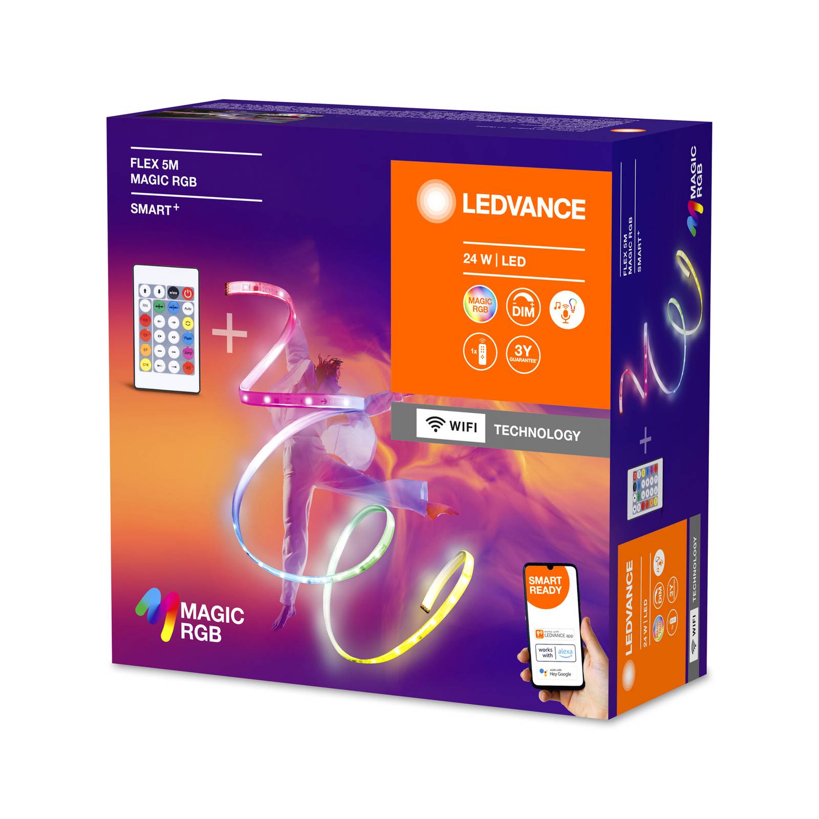 LEDVANCE SMART+ WiFi Flex Magic Taśma LED RGB, 5m