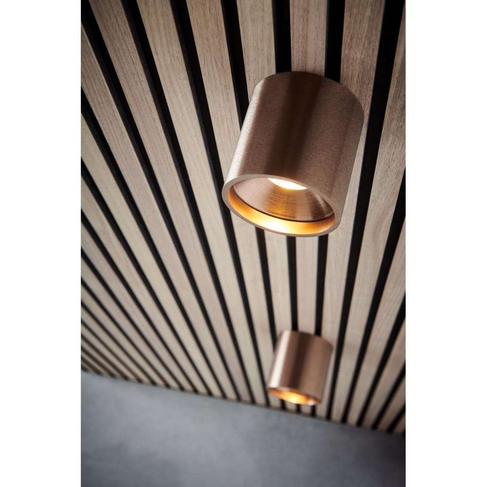 Solo 1 Round Stropní Lampa 6W 2700K Rose Gold - LIGHT-POINT