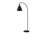 Trebale Lampadar Black/Light Wood - Lindby