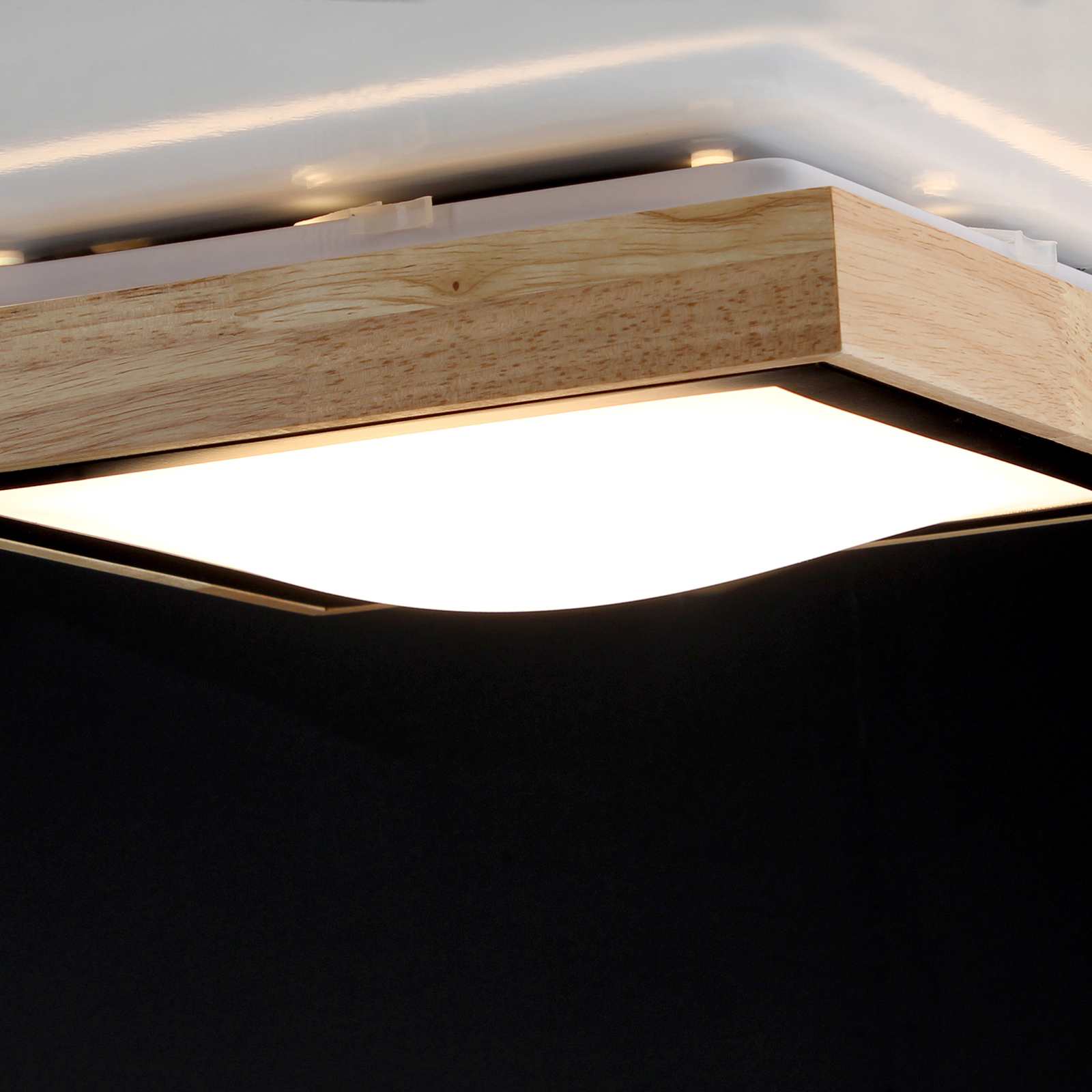 Φωτιστικό οροφής LED Solstar γωνιακό 28,5 x 28,5 cm