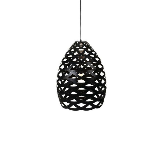 Tui Lampa Wisząca Ø50 Czarna 1 Strony - David Trubridge