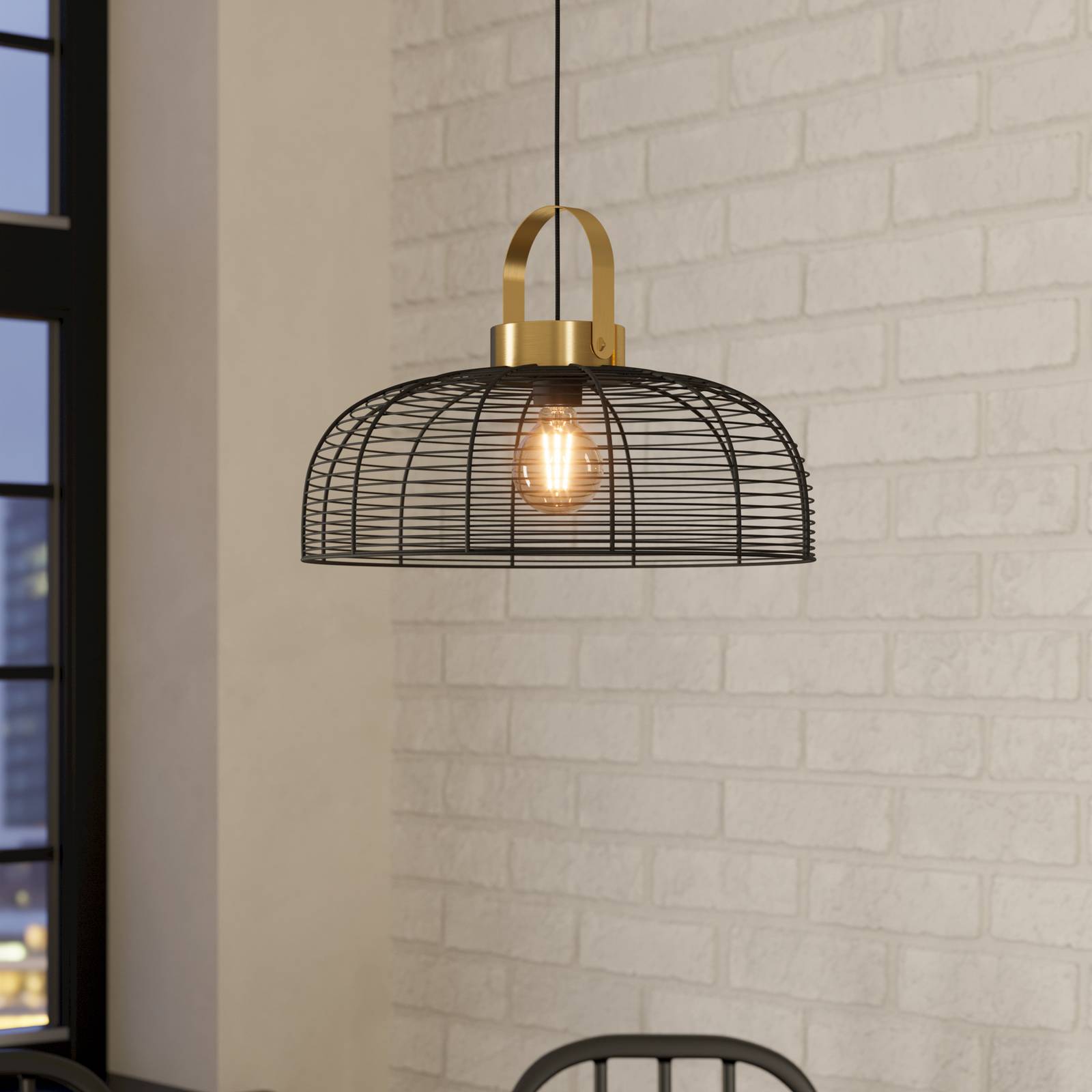 Pendelleuchte Roundham, Durchmesser 45 cm günstig online kaufen