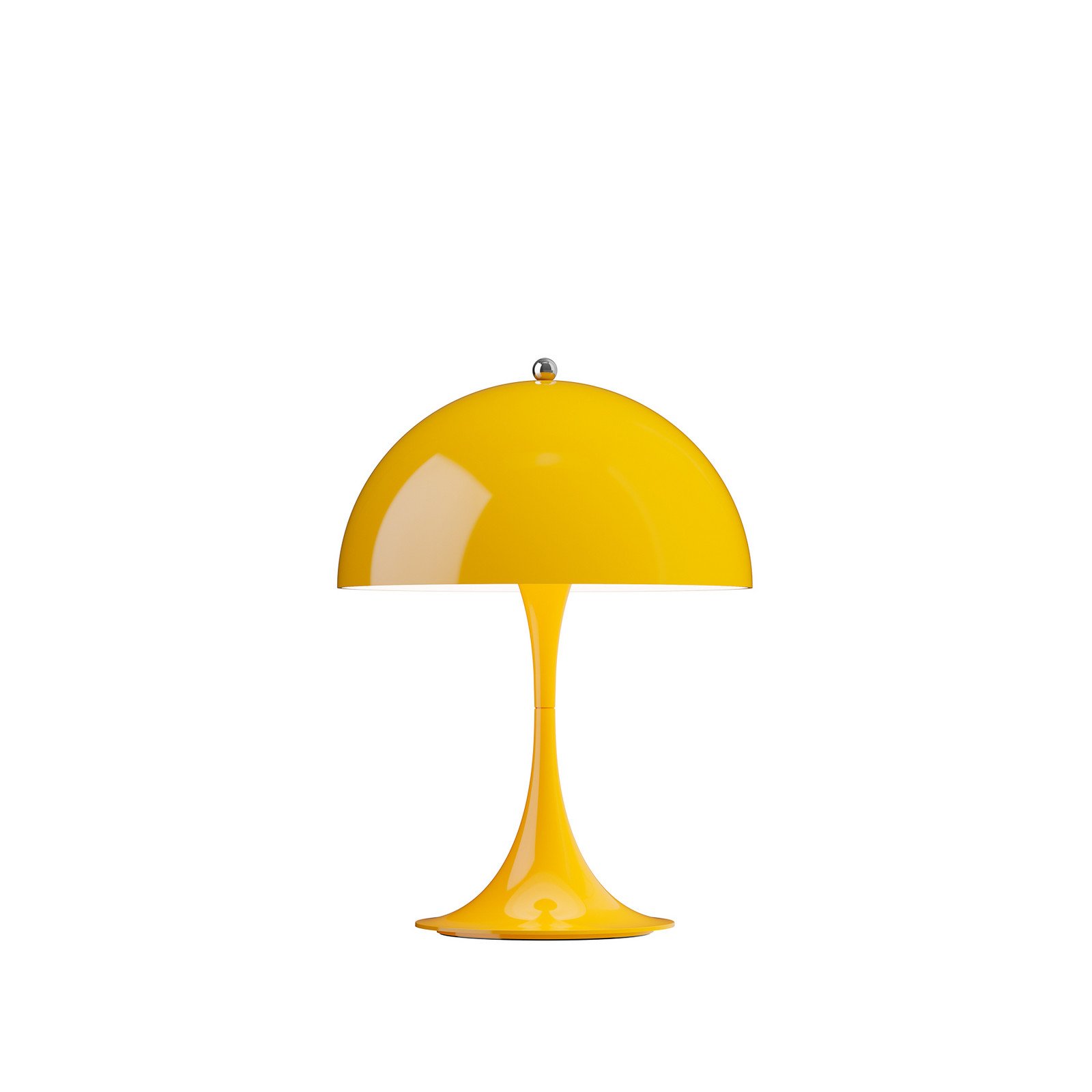 Lampa cu baterie LED Louis Poulsen Panthella 250 galbenă IP44 - Camera de zi / sufragerie - Modern - Plastic