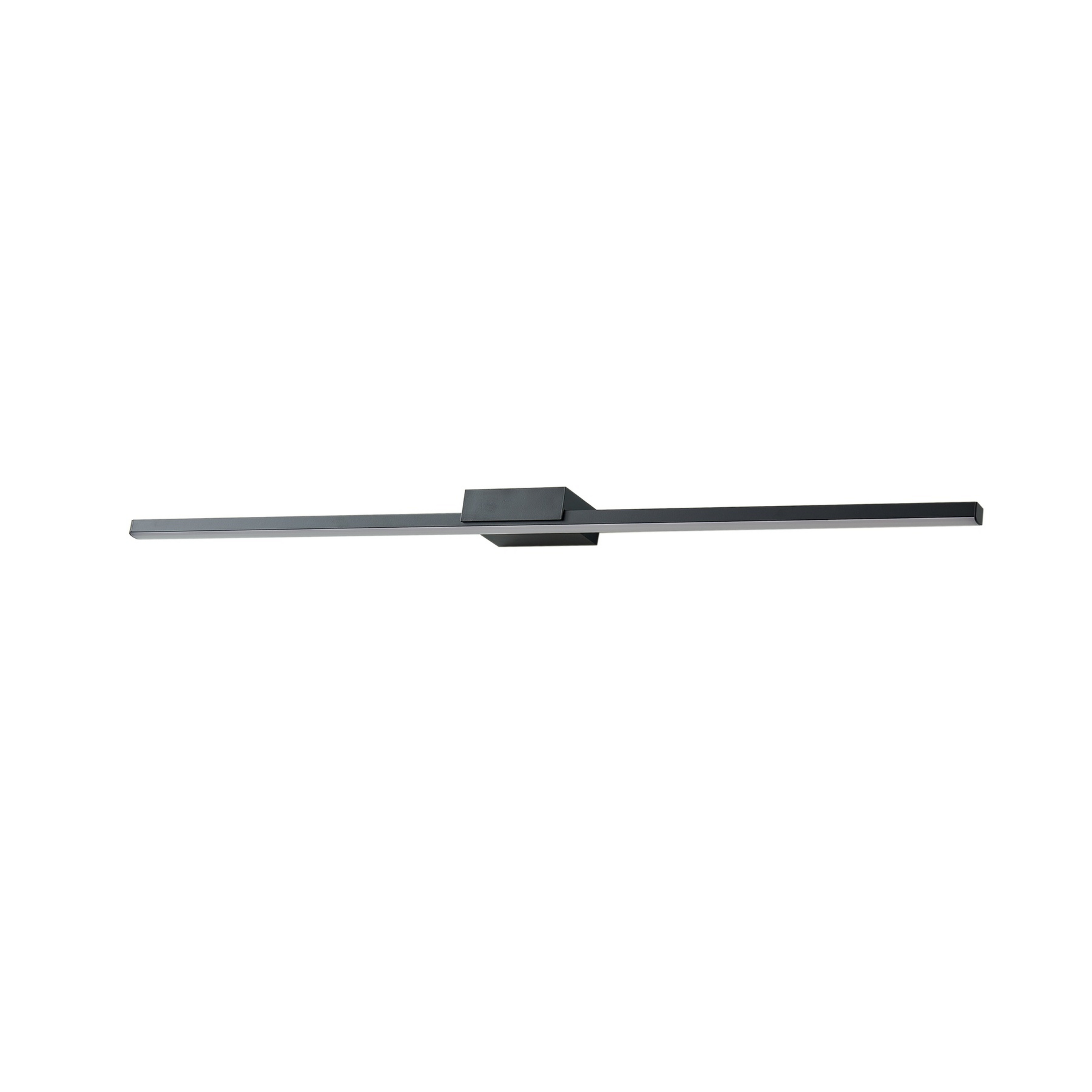 Kivana LED Candeeiro de Parede L90 IP44 Preto - Lucande