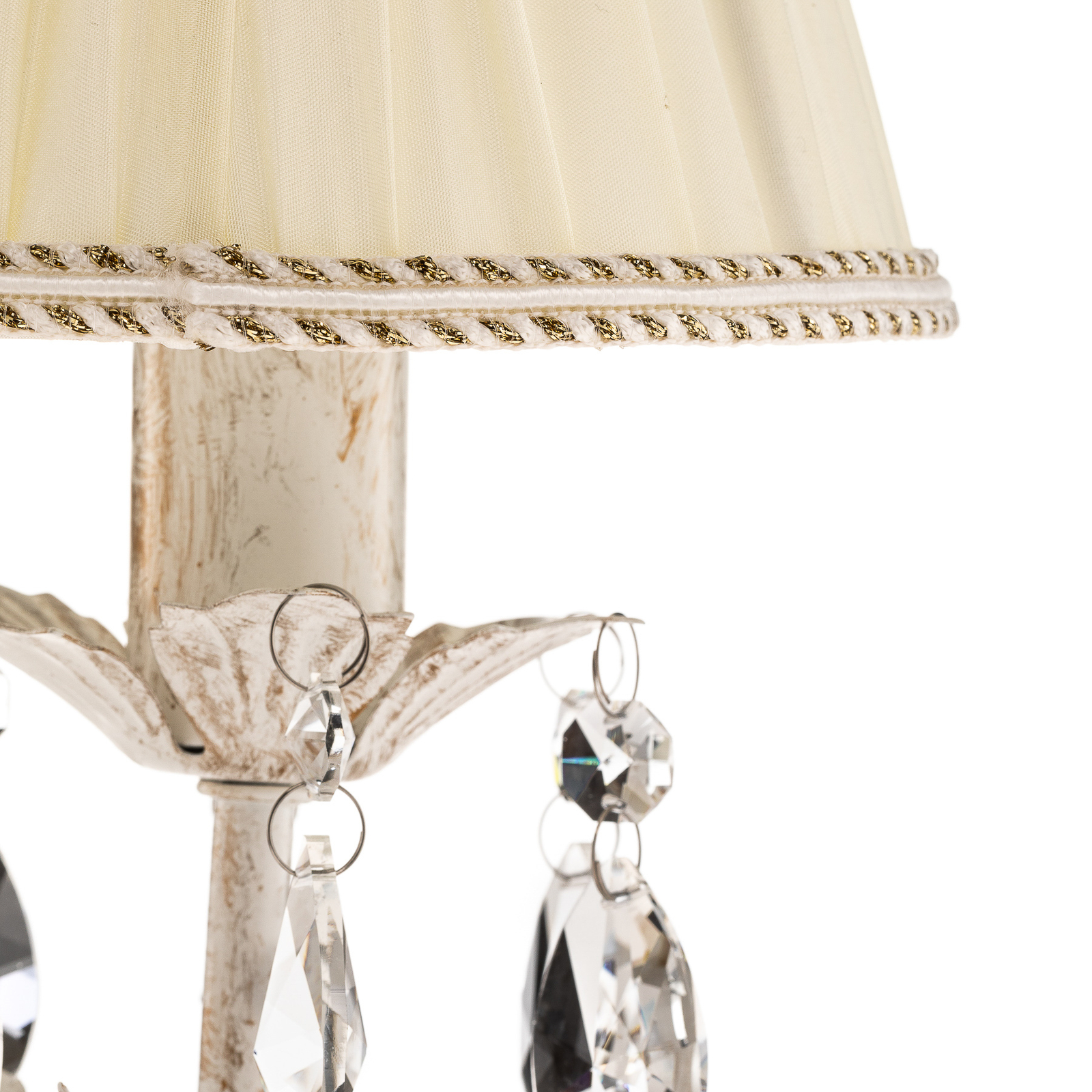 Stolní lampa Karen výška 40 cm slonovina