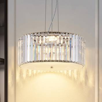 Lucande Alobani LED závěsné svítidlo s krystaly