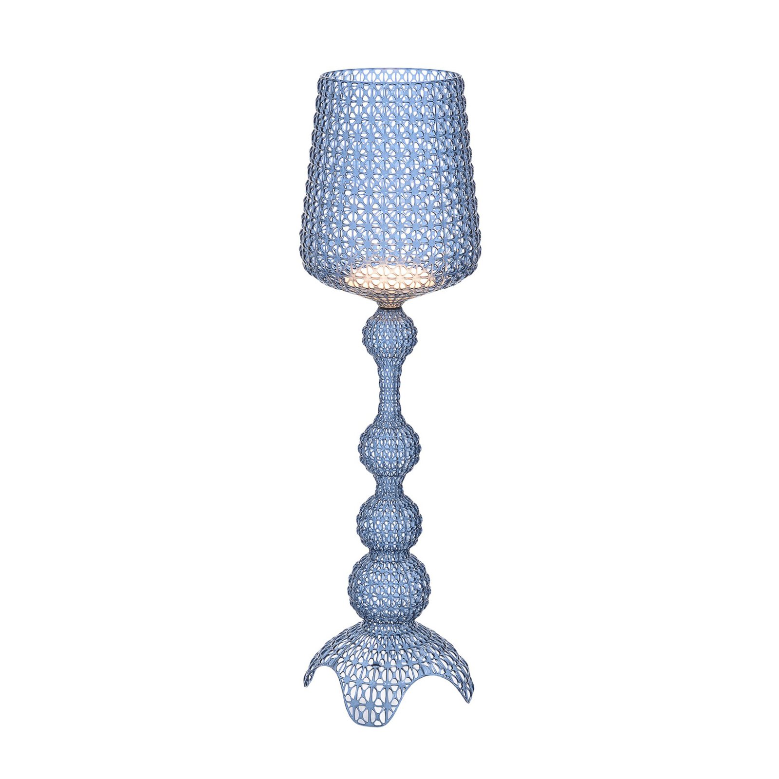 Kabuki Lámpara de Pie Azul Claro - Kartell