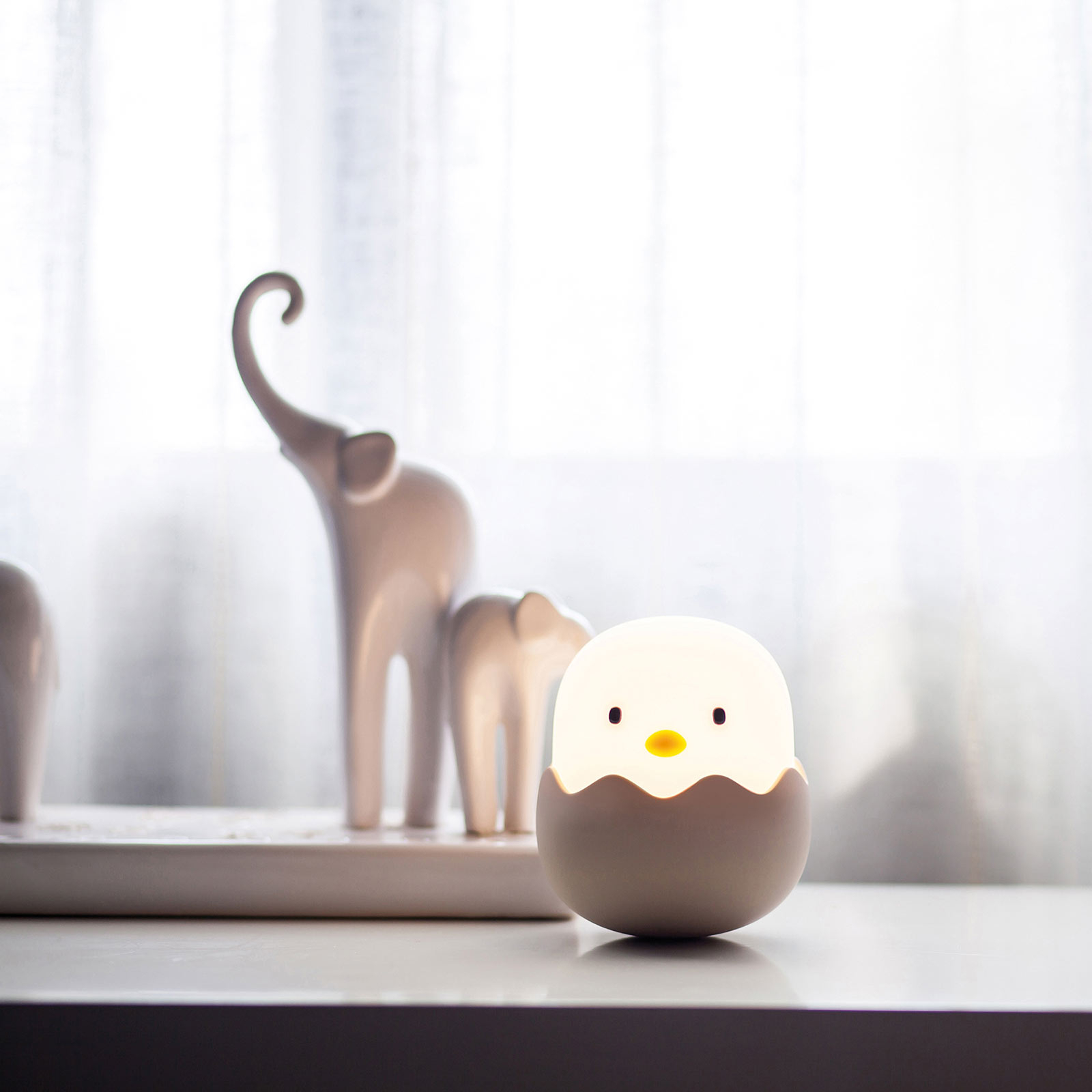 LED-Nachtlicht Eggy Egg mit Akku