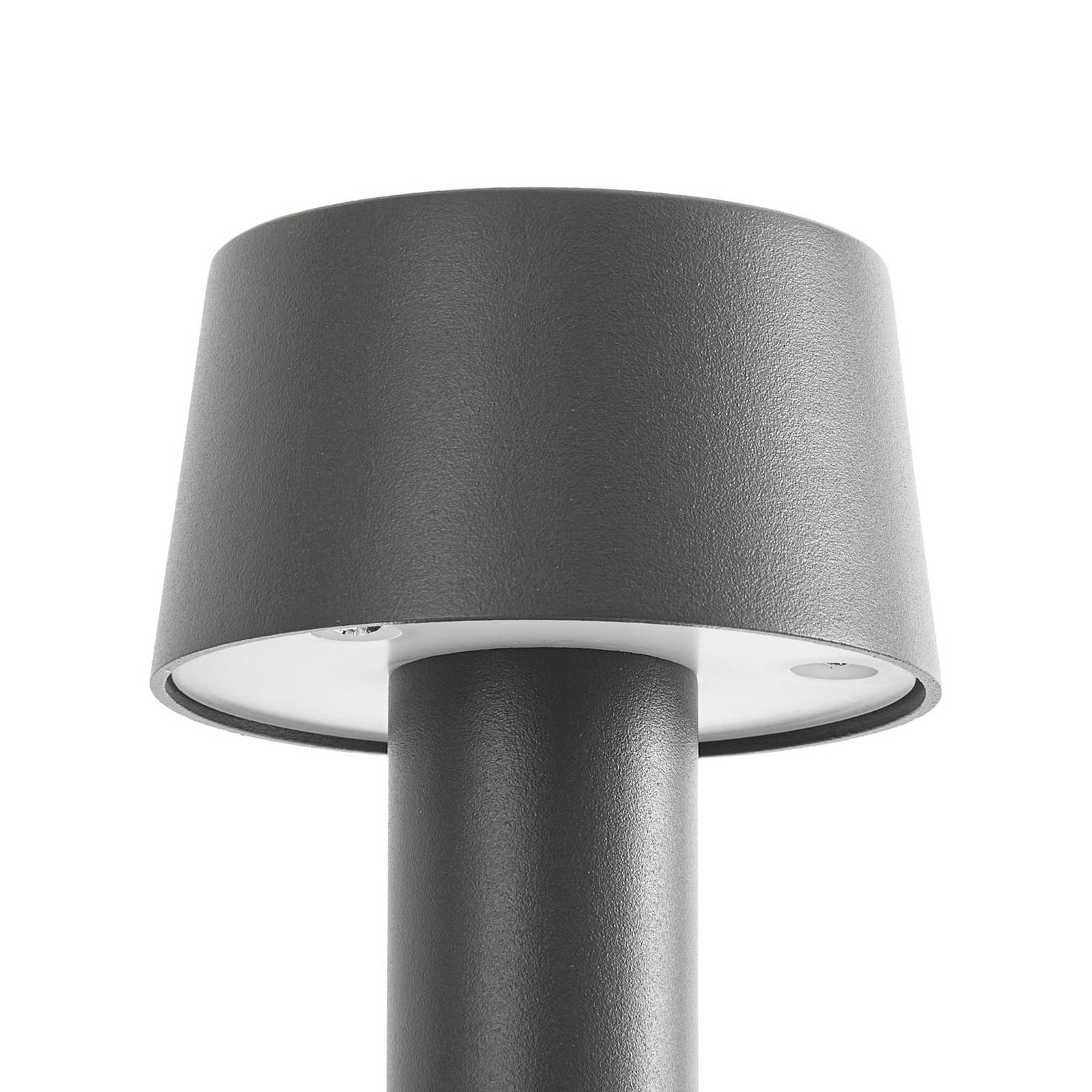 Lucande Słupek oświetleniowy LED Tareko, 90 cm, antracyt, IP65