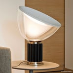 FLOS Taccia small - lampa stołowa LED, czarna