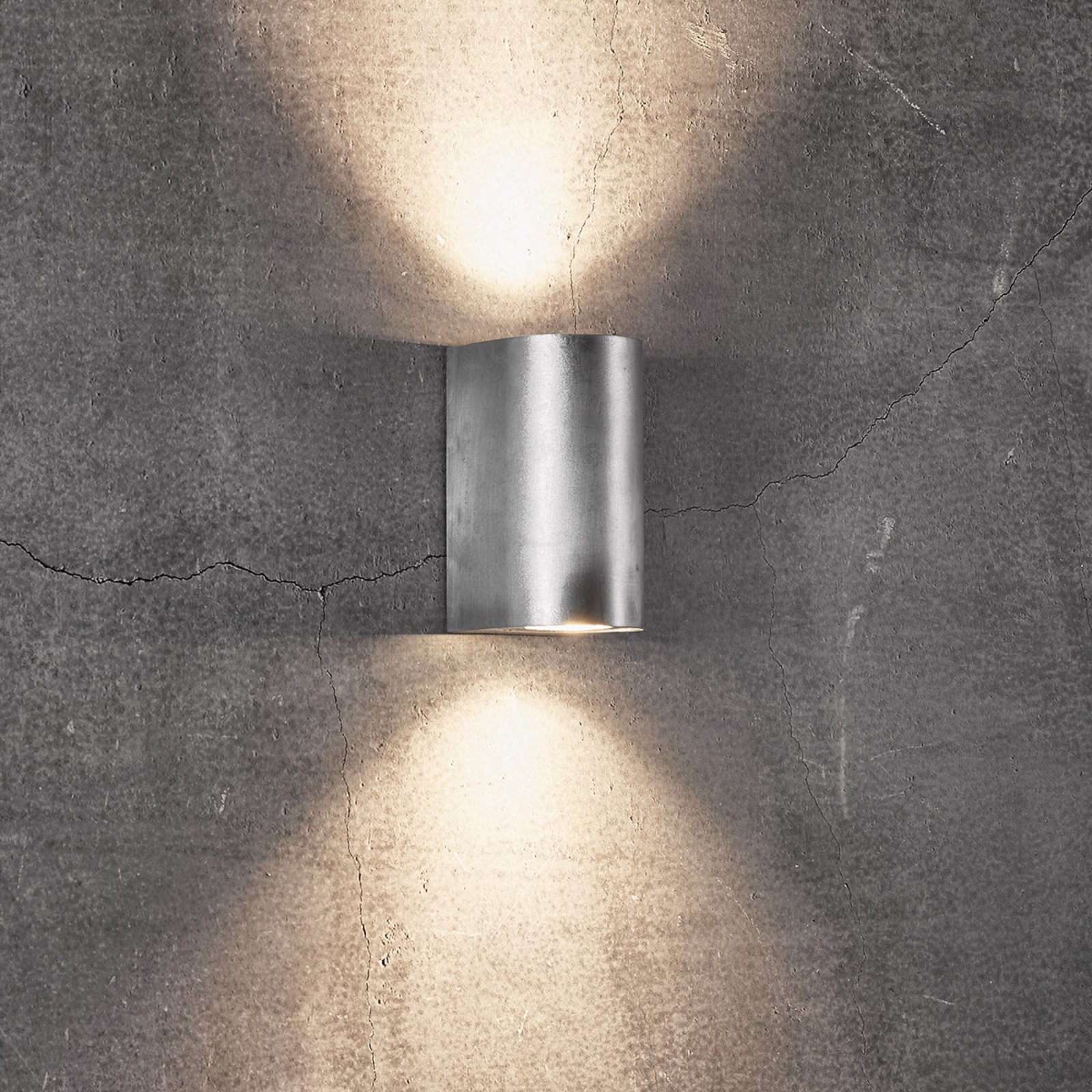 Canto Maxi 2 Vägglampa Galvanised - Nordlux