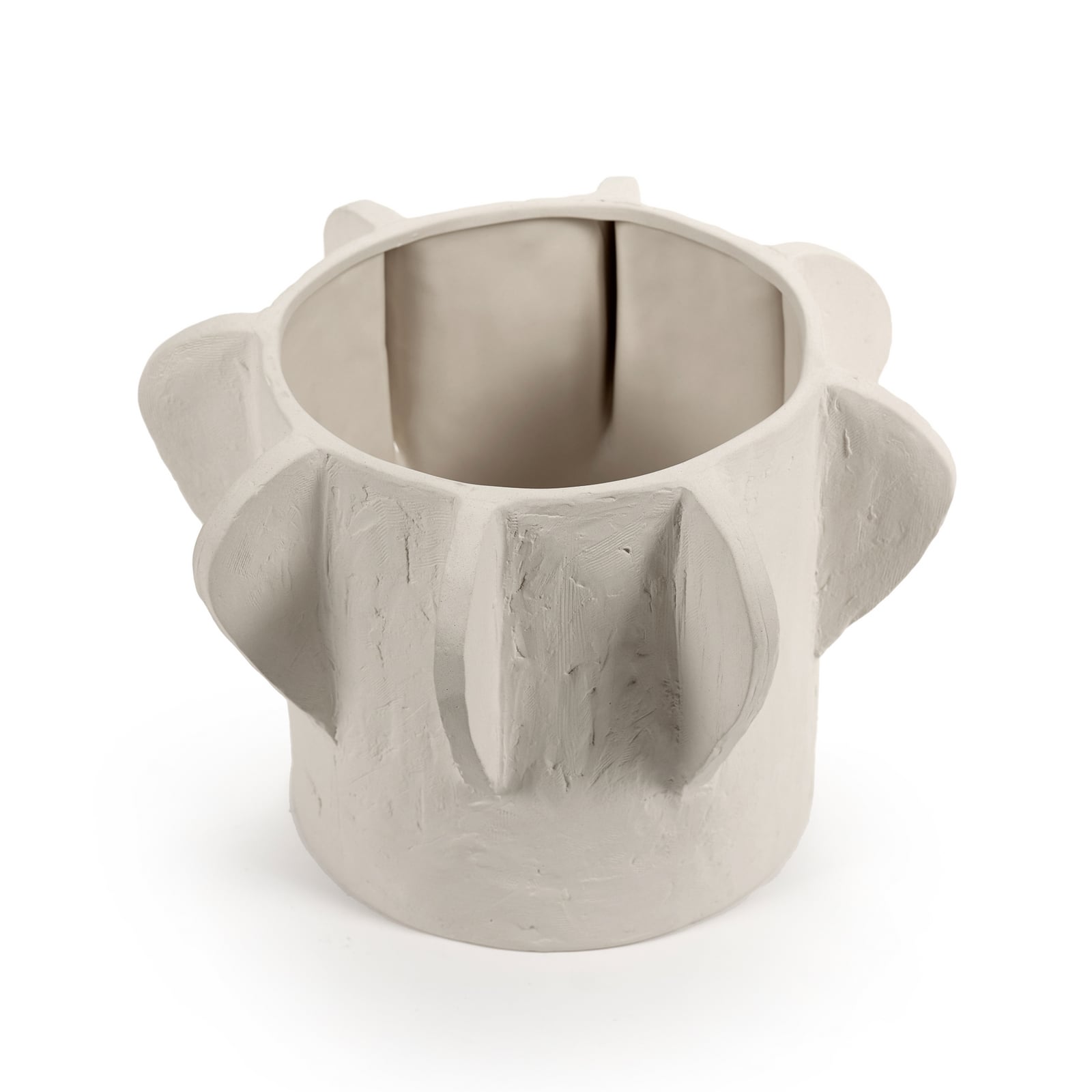FLOWER POT 02 M BEIGE MOLLY blomsterpotte, keramik, højde 24 cm FLOWER POT 02 M BEIGE MOLLY blomsterpotte, keramik, højde 24 cm