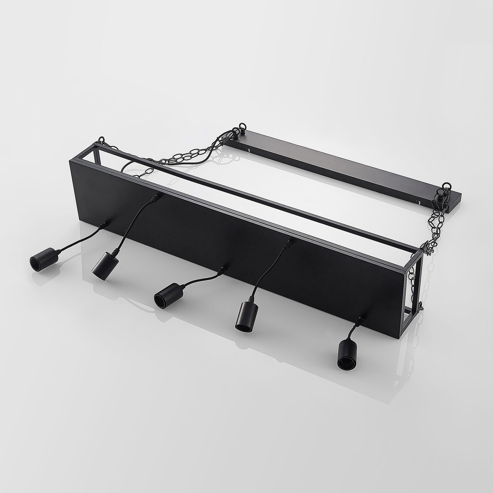 Kirista 5 Candeeiro Suspenso Black - Lindby