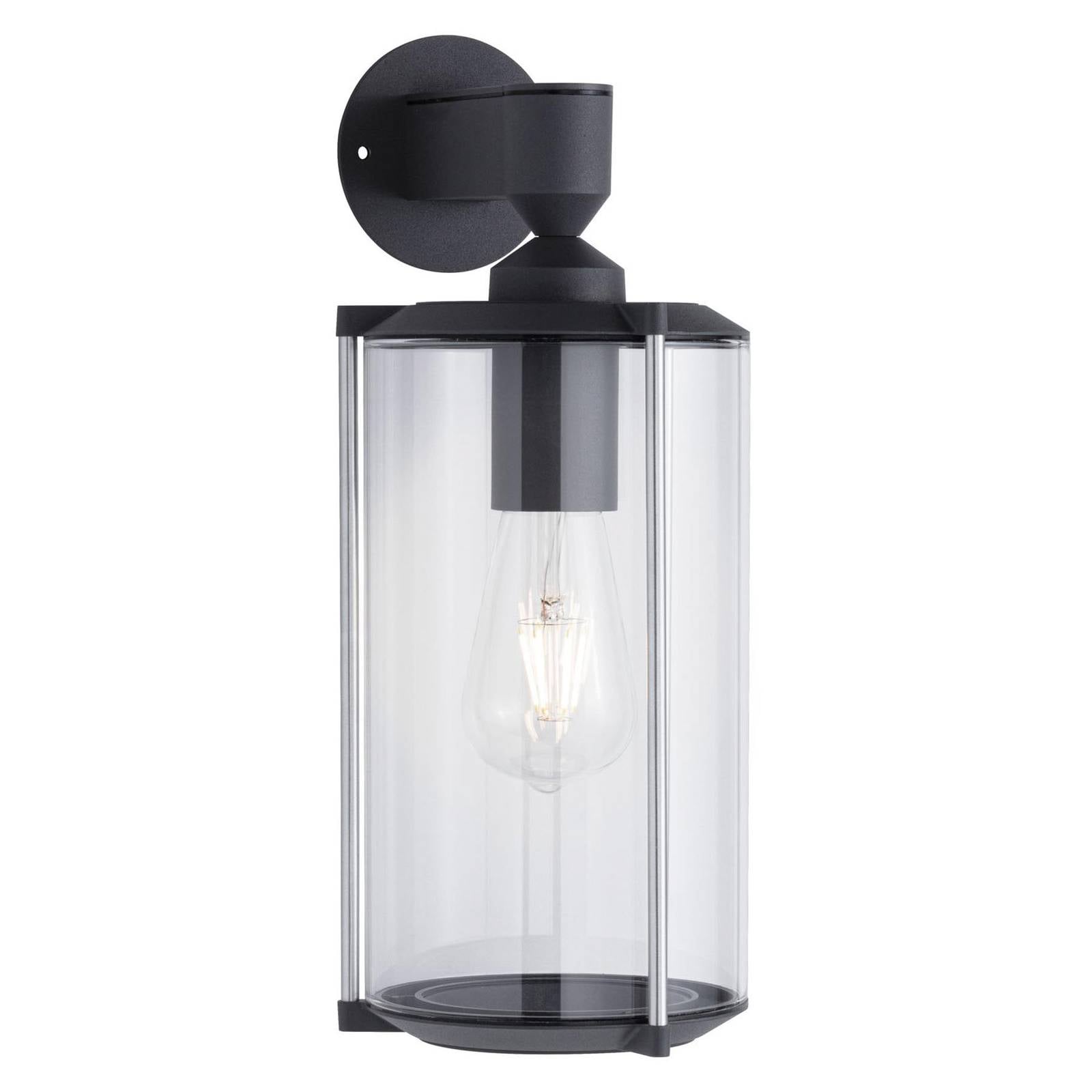 Paulmann Outdoor Wall Light - dimmable - Black