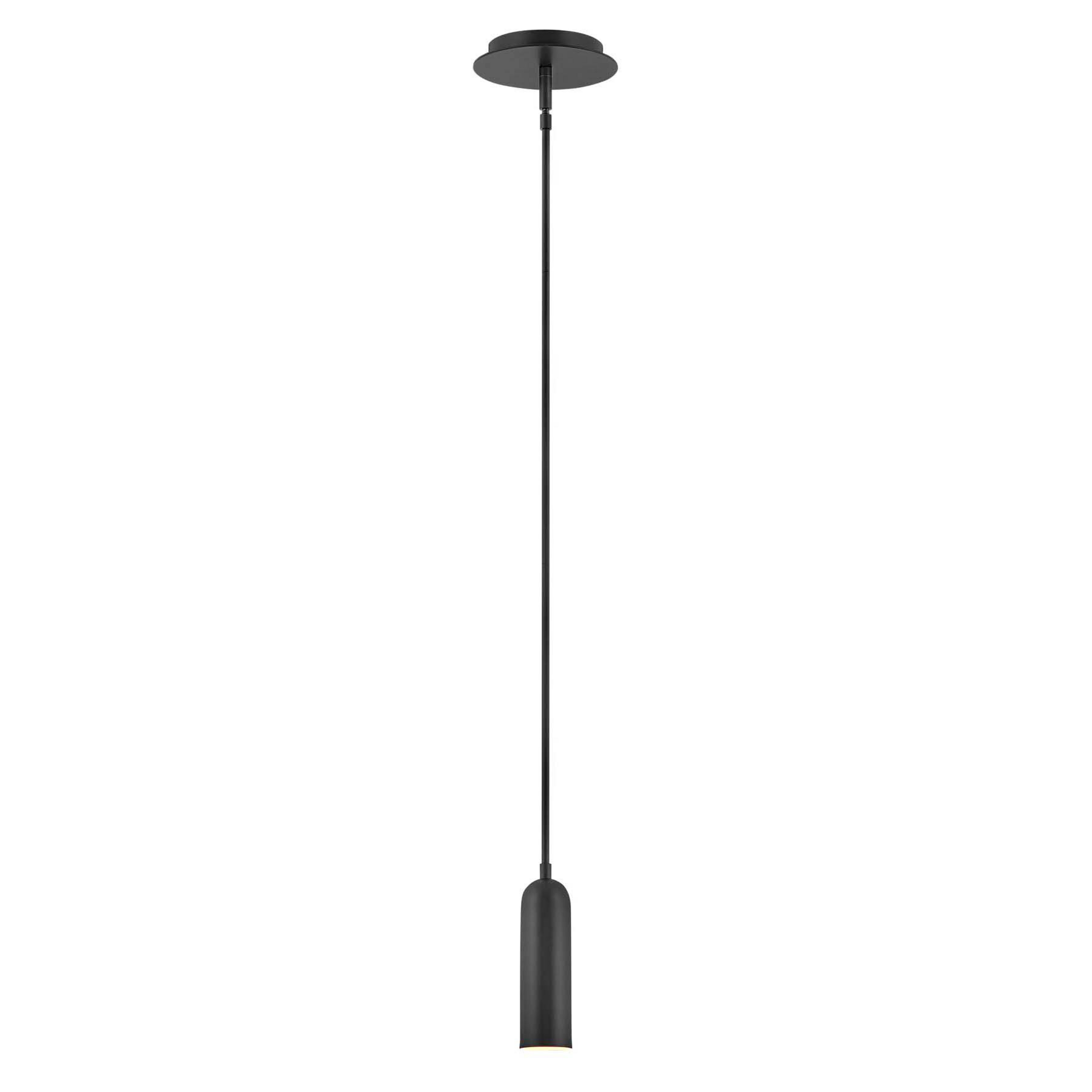 LED-Hängeleuchte Dax Mini, schwarz
