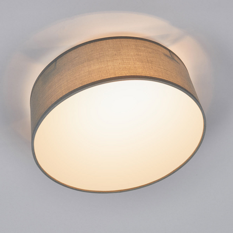 Grå tekstil-loftlampe Ceiling Dream