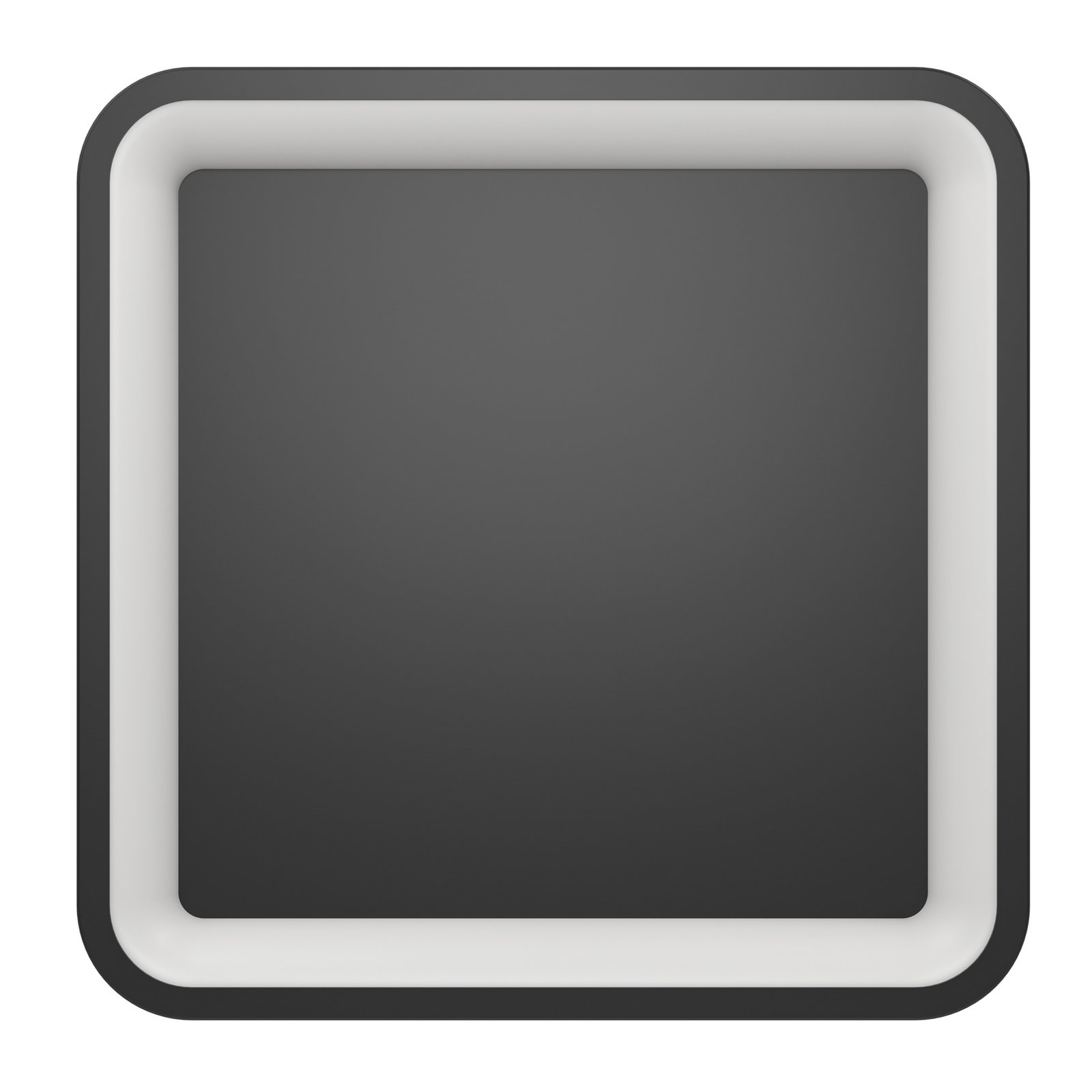 EGLO connect Smart LED-taklampa Loretello-Z, kantig, svart