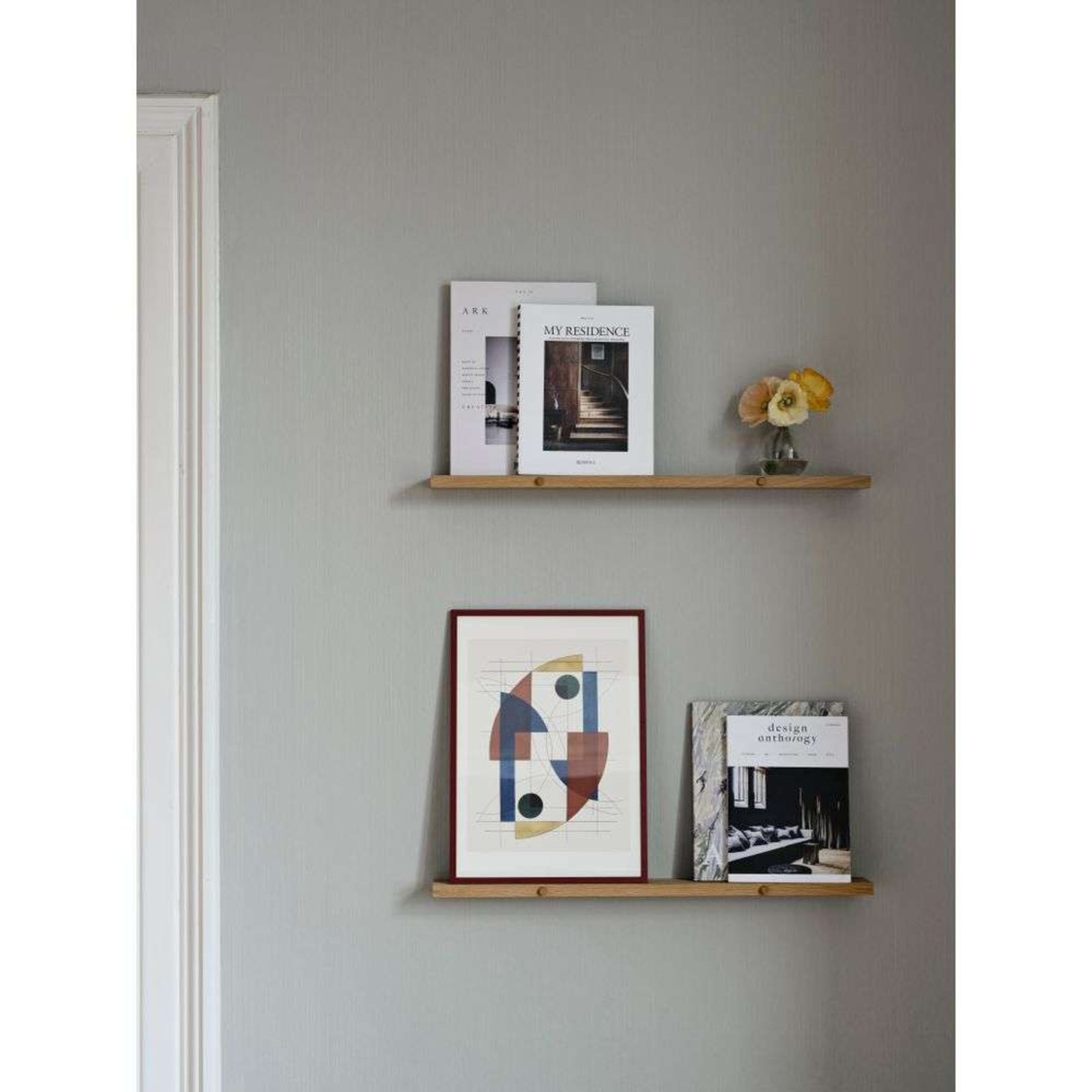 Gallery Shelf 70 Black - Moebe